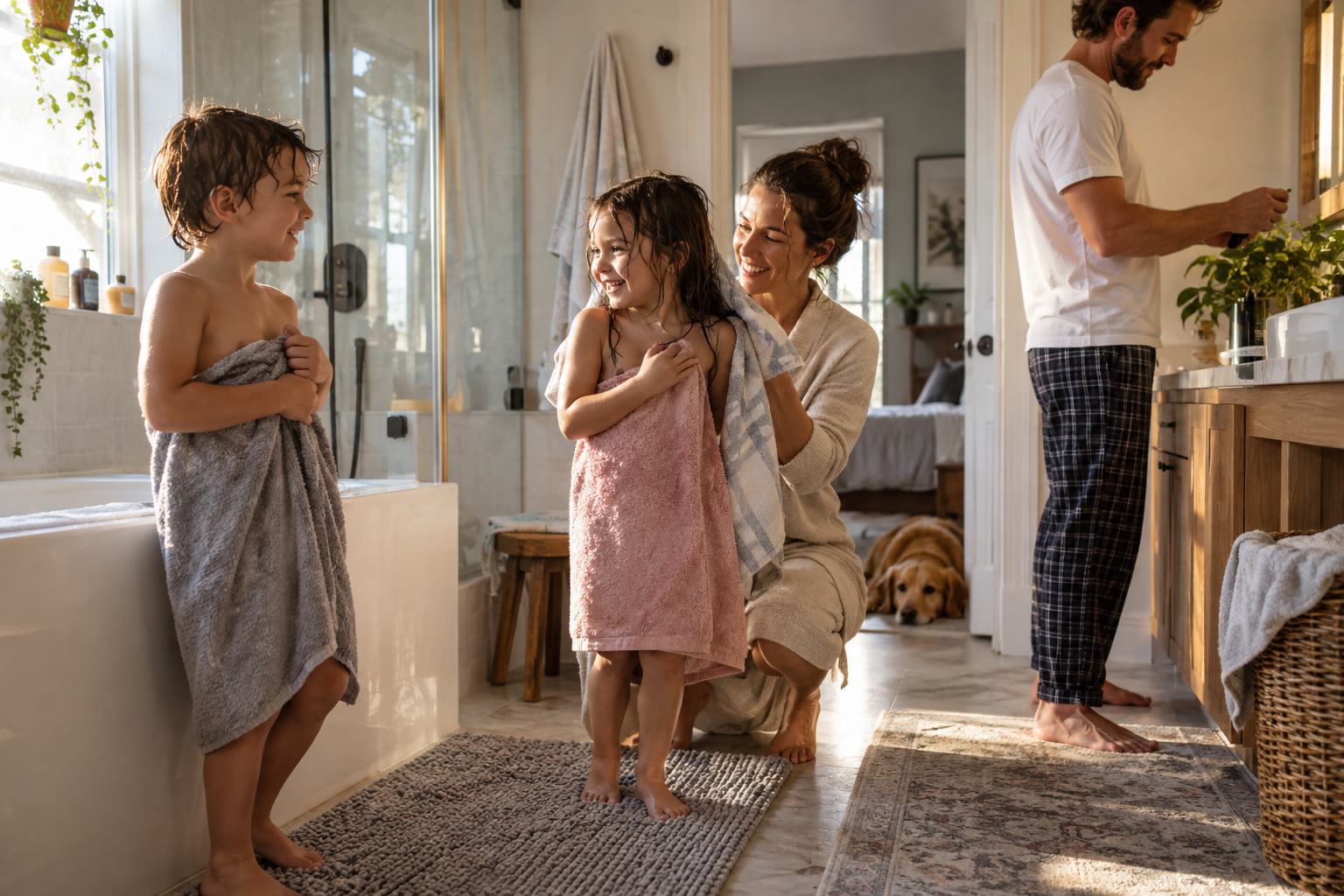 Choosing a Bath Mat for a Busy Family Bathroom