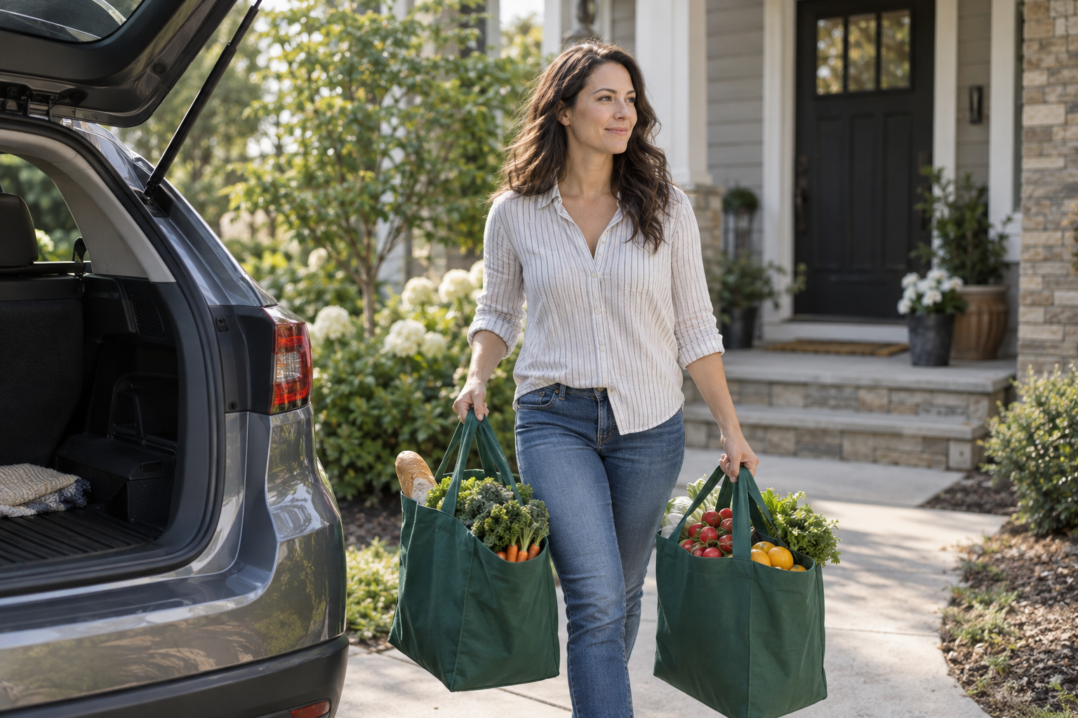 Reusable Grocery Bags You Will Actually Keep in the Car